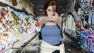 Jill Valentine VS Nemesis (4K).mp4