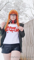 Persona Futaba Snow.mp4