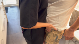 As it turns out, a t-shirt and thong is enough to get all the attention I desire.mp4