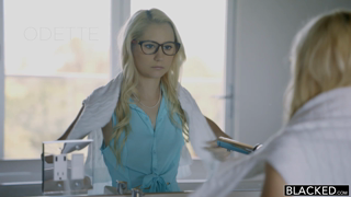 Blacked 2015.09.13 Odette Delacroix - Hot Assistant Gets BBC From Boss [1080p].mp4