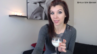 StellaVonSavage Bukkake Blackmail Drink Roulette.mp4