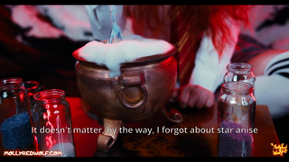 MollyRedWolf - Hogwarts. Wolf girl from Gryffindor - ManyVid.mp4