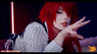 MollyRedWolf - Rias Gremory summoned monster to Fuck - ManyV.mp4