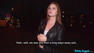 PublicAgent - Katarina Rina - Night Doggystyle Fuck in the Woods.mp4