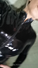 Just can't get enough of this latex catsuit.mp4