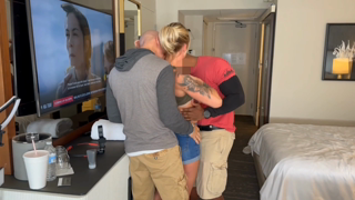 Jamie Croft The Bull Pen MFM BBC BWC double vaginal pussy stretching.mp4