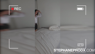 Backstage Ellie French Amateur In Pink Underwear With Stephane Prodx.mp4