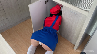 413 Sexy Mario Riding Big Dildo tol Intense Orgasm Solo Cosplay_4k_Sheer.mp4