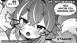 Clingy Cat Girl Won't Let You Focus On Work! ♡ ASMR.webm