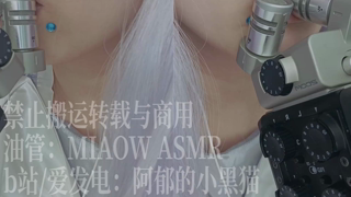 💙909，Blue 嘬天鹅，双耳分层（zoom假耳 3D环绕）【MIAOW ASMR阿郁的小黑猫】 45min丨阿郁的小黑猫丨爱发电.mp4