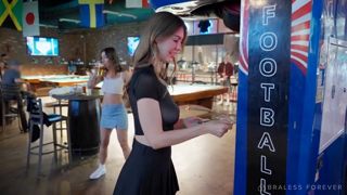 Flashing Emma and Ellie James - Billiards and Bad Behavior [1080p].mov