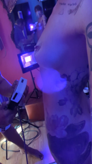 Skyscraper bodypaint bts! [1174513807].mp4