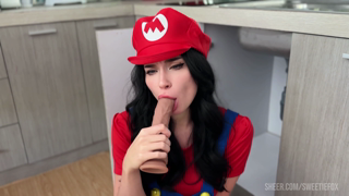 413 Sexy Mario Riding Big Dildo tol Intense Orgasm Solo Cosplay_1080p_Sheer.mp4