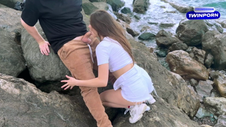 Only Blowjob! A Babe Sucked some guy's Dick on the Beach [671aa279a815d].mp4