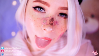MollyRedWolf - Fucked by a devoted fan. E-girl cosplay - Man.mp4