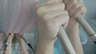 ❤️961，Red 分层 layered Rode zoom MS 【MIAOW ASMR阿郁的小黑猫】 1H丨阿郁的小黑猫丨爱发电.mp4
