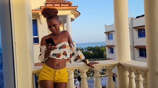 ADV _ Ebony Black Hotty- Knee High Boots - Cream Pie - Interracial Sex.mp4