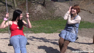 Dagmar, Jacqueline Sweet - Club Sweethearts - Licking Each Other on The Playground.mp4