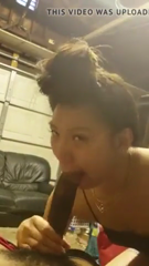 Young Asian Freak Blowjob in Garage - Porn - EroMe.mp4