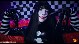 MollyRedWolf - Five nights with Freddy. Puppet gets creampie in pussy.mp4