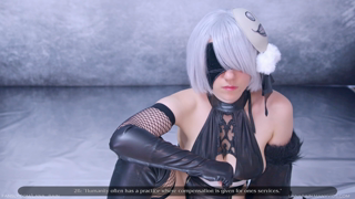 Shinobi 2B Rewards You For Helping Her.mp4