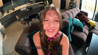 Its my birthday. Free use my girlfriend as a gift..mp4