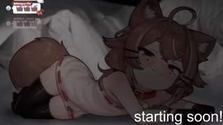 ASMR ⋮ bratty cat girl teases you ♡ whispering, ear cleaning, heartbeat.webm