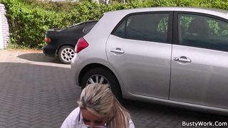 BustyWork - Door-to-door salesgirl scores herself a sale.mp4