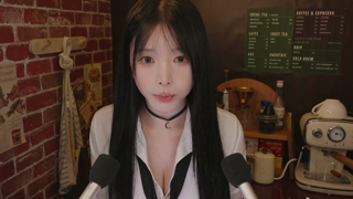 카페 알바 하러 오셨나요☕️ 윤잉선배와 썸타기🤎 바리스타RP.mp4