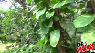 Lovely Elena Koshka Sucks The Water From A Coconut Before Ta.mp4