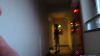 [18Auditions] - 2021 18-32 Rae Lil Black On Tokyo Balcony 1080p.mp4