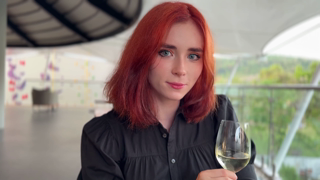 465 Rough Sex and Facefuck Busty Red-Haired Stranger in Hotel POV_4k.mp4