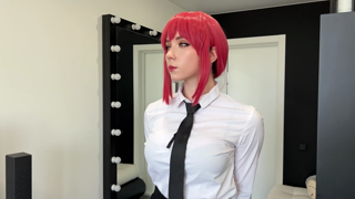 301 Cosplay Makima femdom and dirty talk POV_4k.mp4