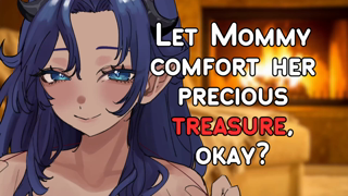 Mommy Dragon Comforts Her Love After a Bad Day.mp4