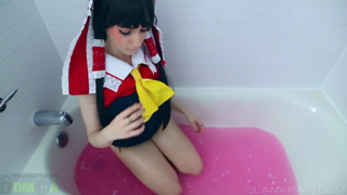 Perverted Sensual Oil Bath With Reimu (1080p).mp4