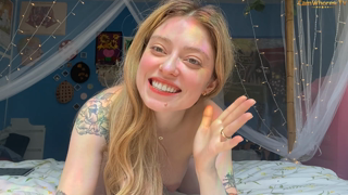CaringErin Very Hairy Pregnant Pussy Play - CamWhores.mp4