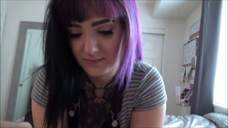 2020-05-31 - Sabrina Violet & Clover Baltimore - Goth Big Sisters Fuck Little Brother - [FamilyTherapy].mp4