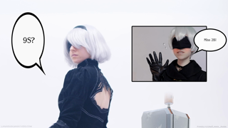 Live Action Hentai Comic - 2B 9S NieRAutomata.mp4