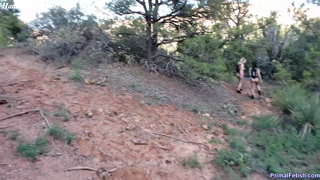 Blake Blossom - [PrimalFetish.com] - [2020] - Naked Girls Hiking Milk You In Woods - Alex Coal.mp4