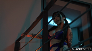 Blacked 2025.03.04 Sakura - Tattooed Babe Trades BF For BBC [1080p].mp4
